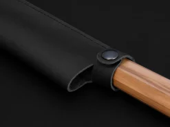 ORYOKI Messerhülle Bunka 185, Leder Vintage schwarz