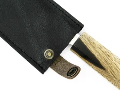 ORYOKI Messerhülle Leder Gyuto, schwarz