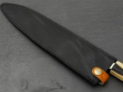 ORYOKI Messerhülle Leder Gyuto, schwarz