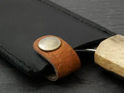 ORYOKI Messerhülle Leder Gyuto, schwarz