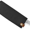 ORYOKI Messerhülle Leder Nakiri, schwarz