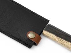 ORYOKI Messerhülle Leder Nakiri, schwarz