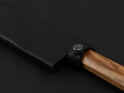 ORYOKI Messerhülle Santoku 185, Leder Vintage schwarz