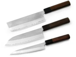 ORYOKI Messerset Nashiji Santoku II