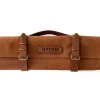 ORYOKI Messer-Tasche, Leder, Cognac