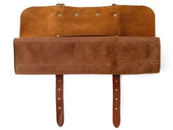 ORYOKI Messer-Tasche, Leder, Cognac