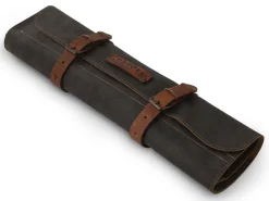 ORYOKI Messer-Tasche, Leder, Vintage-Style