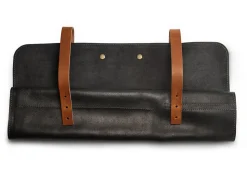ORYOKI Messer-Tasche M, Leder schwarz