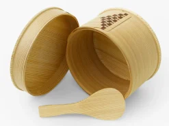 ORYOKI Ohitsu, japanischer Reisbehälter, 2 Größen