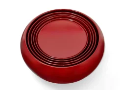 ORYOKI Schalenset rot, 6-teilig