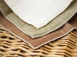 ORYOKI Oshibori, Bio Erfrischungstuch Japan, Brown, 25cm x 25cm
