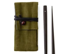 ORYOKI Premium Essstäbchen Tokusen ebony, teilbar