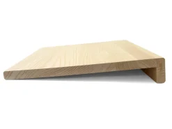 ORYOKI Premium Schneidebrett Kiri mit Stoppleiste, 45 x 37cm