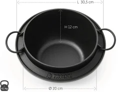 ORYOKI Reistopf Go, Iwachu, Ø 20 cm, Gusseisen