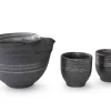 ORYOKI Sake Set Akira, Arita Keramik