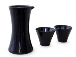 ORYOKI Sake Set Gen, Arita Porzellan, indigo