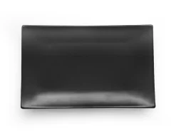 ORYOKI Servierplatte Spazio, schwarz, 2 Größen