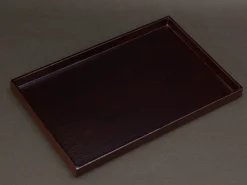 ORYOKI Serviertablett Urushi aka tamenuri