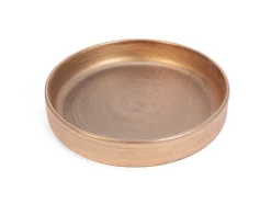 ORYOKI Shusetsu Servierplatte Gold, tief, stapelbar