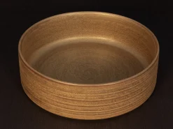 ORYOKI Shusetsu Servierschüssel Gold, stapelbar