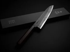 ORYOKI SPG2 Kuroshiage Tsuchime Gyuto 240mm, Wenge Handle