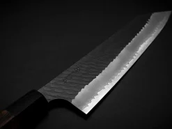 ORYOKI SPG2 Kuroshiage Tsuchime Kiritsuke Gyuto 240mm, Wenge Handle
