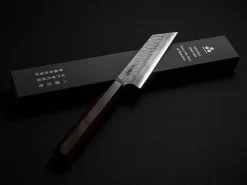 ORYOKI SPG2 Kuroshiage Tsuchime Paring 120mm, Wenge Handle