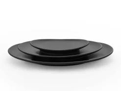 ORYOKI Steingut Teller Infinity oval, 3 Größen