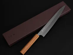 ORYOKI Sujihiki Messer MINAMO 270, SG2,Olive