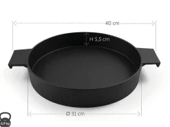 ORYOKI Sukiyaki Gusseisenpfanne, groß