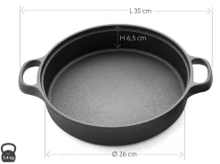ORYOKI Sukiyaki Gusseisen Topf Dango, OIGEN, Ø 26 cm
