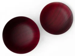 ORYOKI Suppenschale mit Deckel Hashi han, Urushi rot