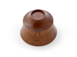 ORYOKI Suppenschale, Reisschale Koma, Urushi braun