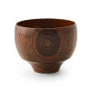 ORYOKI Suppenschale, Reisschale Mari, Urushi braun