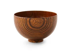 ORYOKI Suppenschale, Reisschale Sensai, Urushi braun