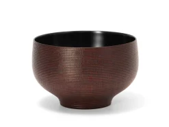 ORYOKI Suppenschale Urushi Mizu duo black, 260 ml