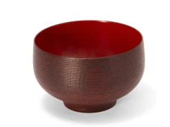 ORYOKI Suppenschale Urushi Mizu duo red, 260 ml