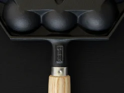 ORYOKI Takoyaki Pfanne 14, Holzgriff, IWACHU