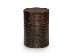 ORYOKI Teedose Urushi Nuri, Holz, braun