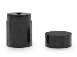 ORYOKI Teedose Urushi Nuri, Holz, schwarz, 2 Größen