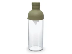 ORYOKI Teeflasche mit Sieb, HARIO Filter in Bottle, 300 ml, grün