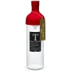ORYOKI Teeflasche mit Sieb, HARIO Filter in Bottle, 750 ml, rot