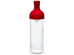ORYOKI Teeflasche mit Sieb, HARIO Filter in Bottle, 750 ml, rot