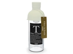 ORYOKI Teeflasche mit Sieb, HARIO Filter in Bottle, 300 ml, weiß