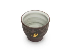 ORYOKI Teeschale Kintsuru Mitsukoshi, Banko Yaki, 60 ml