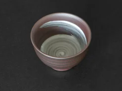 ORYOKI Teeschale Kuro Koma Banko Yaki, 60 ml