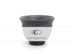 ORYOKI Teeschale Nanban Mishimazume, 80 ml