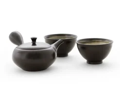 ORYOKI Teeservice Kurodei Kyogata, 3-teilig