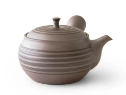 ORYOKI Teeservice Kuro Koma, Banko Yaki, 4-teilig