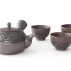 ORYOKI Teeservice Ryusen, Banko Yaki, 4-teilig
